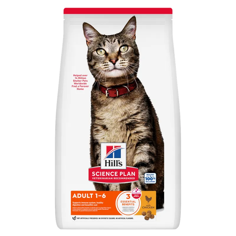 Hill's Science Plan Adult 1-6 Dry Cat Food with Chicken